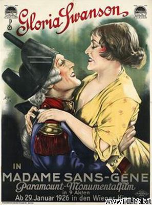 poster Cartel de la pelicula Madame Sans-Gêne