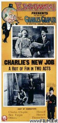 Affiche de film Charlot débute [corto]