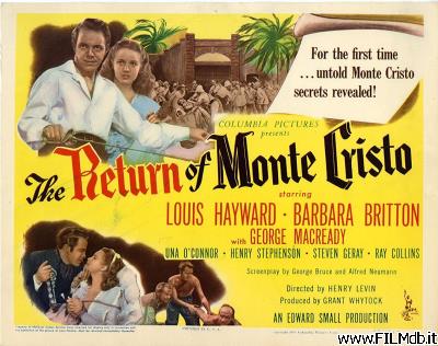 poster Cartel de la pelicula Il ritorno di Montecristo