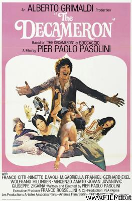 poster Affiche de film il decameron