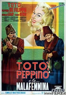 Locandina del film totò, peppino e la malafemmina