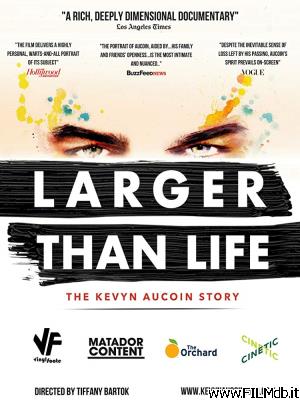poster Poster of movie larger than life: the kevyn aucoin story