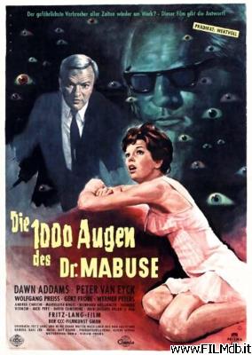 poster Affiche de film Le Diabolique docteur Mabuse