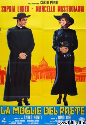poster Affiche de film La femme du prêtre