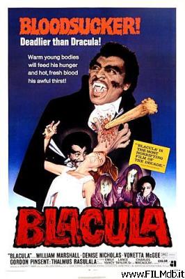 poster Affiche de film blacula