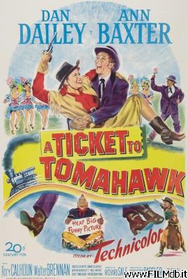 Affiche de film Le Petit Train du Far West