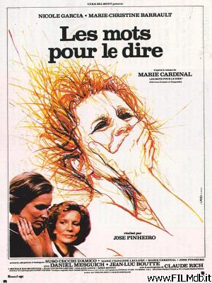 poster Affiche de film Les Mots pour le dire