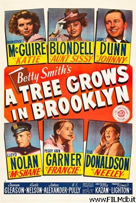 poster Poster of movie a tree grows in brooklyn