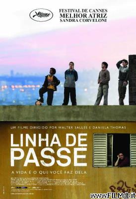 poster Affiche de film linha de passe