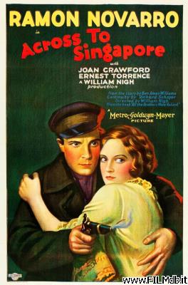 poster Affiche de film Un soir à Singapour