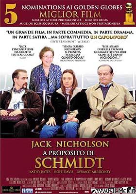 Locandina del film a proposito di schmidt