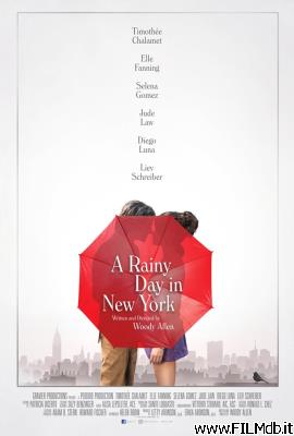 Locandina del film Un giorno di pioggia a New York
