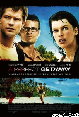 poster Affiche de film a perfect getaway - una perfetta via di fuga