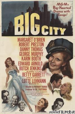 poster Poster of movie Big City
