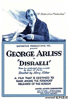 Poster of movie disraeli