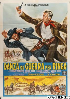 Locandina del film danza di guerra per ringo