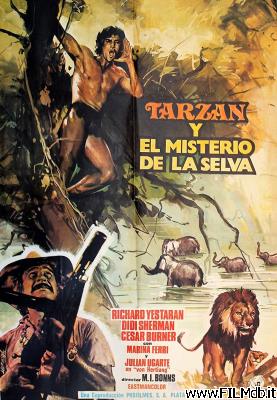 poster Locandina del film Tarzan - I segreti della jungla