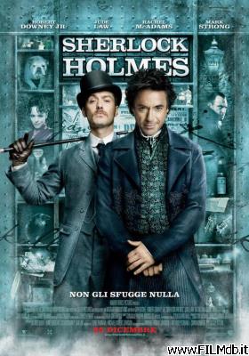 poster Poster of movie sherlock holmes