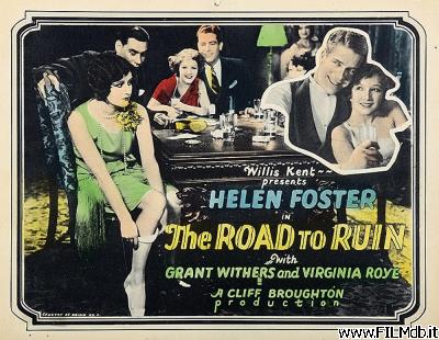 poster Affiche de film The Road to Ruin
