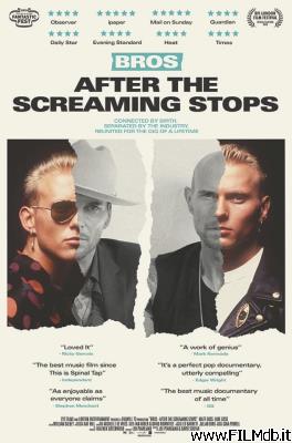 poster Affiche de film after the screaming stops