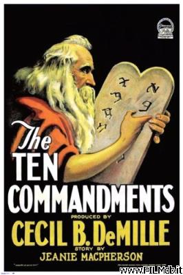 Cartel de la pelicula The Ten Commandments