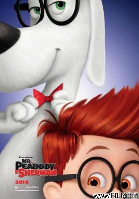 poster Cartel de la pelicula mister peabody e sherman