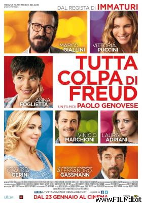 poster Affiche de film tutta colpa di freud