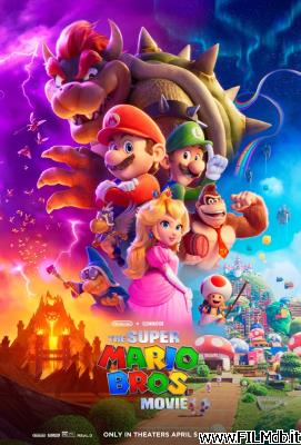 poster Affiche de film Super Mario Bros. Le Film
