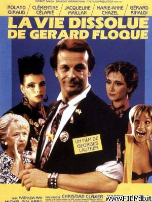 Locandina del film la vie dissolue de gérard floque