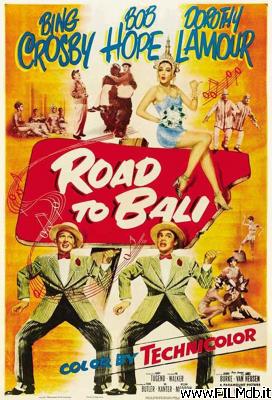 poster Affiche de film En route vers Bali