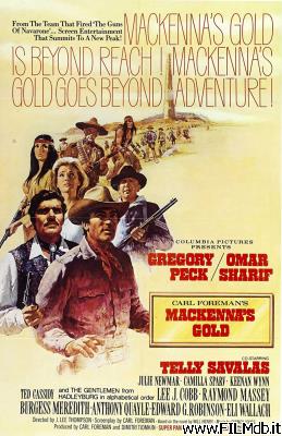Affiche de film L'Or de Mackenna