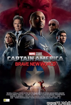 poster Cartel de la pelicula Capitán América: Brave New World