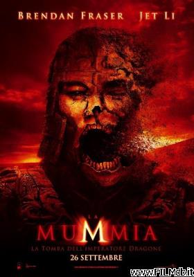 poster Cartel de la pelicula la mummia - la tomba dell'imperatore dragone