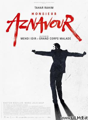 Affiche de film Monsieur Aznavour