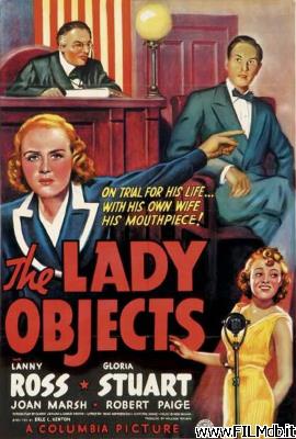 poster Affiche de film The Lady Objects