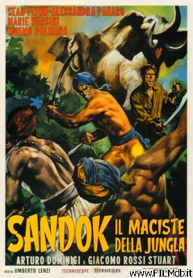 Locandina del film Sandok, il Maciste della jungla