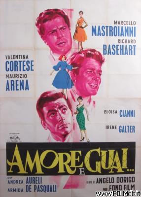 Locandina del film Amore e guai...