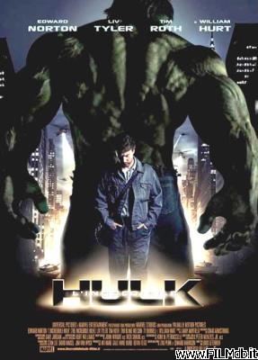 Affiche de film l'incredibile hulk