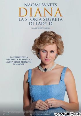 poster Cartel de la pelicula diana - la storia segreta di lady d