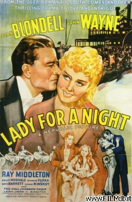 poster Locandina del film Signora per una notte