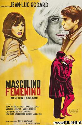 poster Locandina del film Il maschio e la femmina