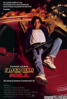 poster Affiche de film un agente segreto al liceo
