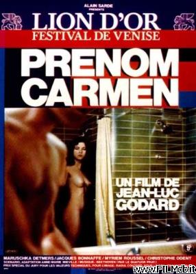 poster Cartel de la pelicula prénom carmen
