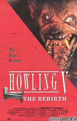 Locandina del film howling 5 - la rinascita [filmTV]