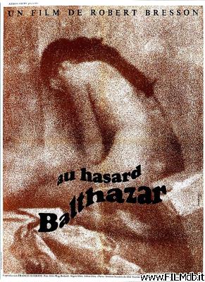 poster Affiche de film au hasard balthazar