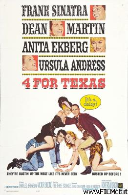 poster Affiche de film Quatre du Texas