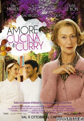 Locandina del film amore, cucina e curry
