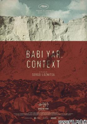 poster Affiche de film Babi Yar. Context