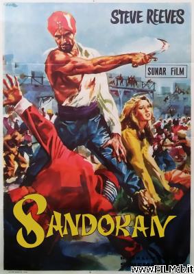 poster Locandina del film Sandokan, la tigre di Mompracem