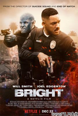 poster Poster of movie bright